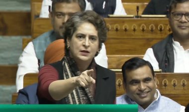 वंदेमातरम हमारे लिए पवित्र, सरकार ध्यान भटकाने के लिए करा रही चर्चा : प्रियंका गांधी