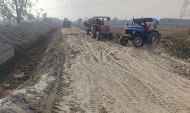 रजवहा सफाई के नाम पर उपजाऊ मिट्टी बिक्री का आरोप; वीडियो वायरल होने से मामला गर्माया