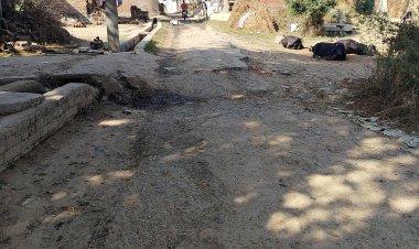 अयाना–रहटोली मार्ग गड्ढों में तब्दील, ग्रामीणों में रोष