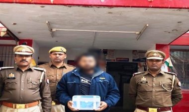 ड्राइवर की हत्या में फरार 50 हजार का इनामी बदमाश गिरफ्तार