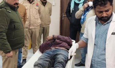 सोनभद्र में पुलिस मुठभेड़, एक पुलिसकर्मी व दो गौतस्कर घायल