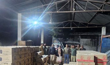 कानपुर में पकड़ी गई पंजाब से उड़ीसा जा रही लाखों की शराब