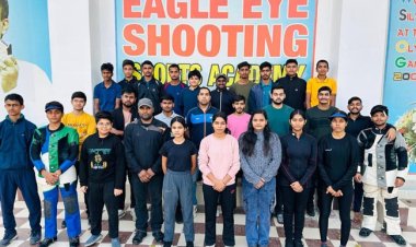 ईगल आई शूटिंग स्पोर्ट्स अकादमी के 47 निशानेबाज यूपी टीम में