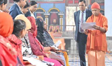 जरूरतमंद के लिए आवास, बीमार के उपचार की करेंगे व्यवस्था : मुख्यमंत्री योगी