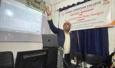 शोध की विश्वसनीयता के लिए आंकड़ों का उचित संग्रह, प्रसंस्करण और सटीक विश्लेषण अत्यंत महत्वपूर्ण : डॉ विवेकानंद त्रिपाठी