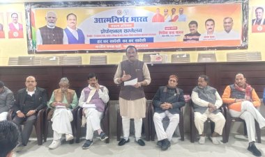 एसआईआर में मंडल से लेकर बूथ तक युद्ध स्तर पर जुटें कार्यकर्ता : संजय गुप्ता