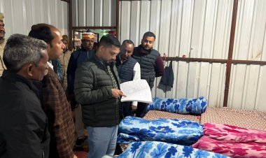 सभी रैनबसेरो में गैस हीट रिफ्लेक्ट की व्यवस्था की जाए: जिलाधिकारी