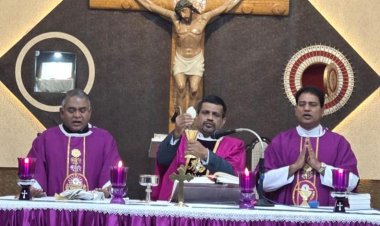 खुशियों के प्रतीक के रूप में मना तीसरा एडवेंट संडे