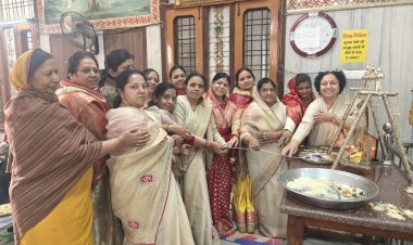 गोमतीनगर जैन मंदिर में धूमधाम से मनाया गया जन्म व तप कल्याणक