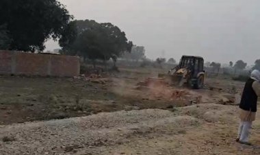 अवैध प्लाटिंग के खिलाफ पीडीए की बड़ी कार्रवाई, चौबीस से अधिक के खिलाफ मुकदमा