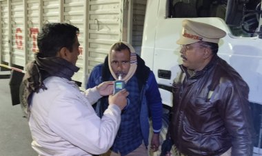 गंगा बैराज पर देर रात ताबड़तोड़ चेकिंग, स्टंटबाजों और नशेड़ी चालकों में हड़कंप