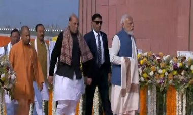 अटल जी की जयंती पर प्रधानमंत्री नरेन्द्र मोदी ने राष्ट्र प्रेरणा स्थल का लोकार्पण किया