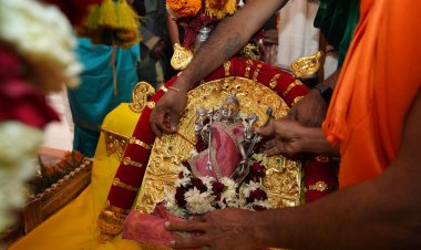 रामजन्मभूमि प्रतिष्ठा द्वादशी पाटोत्सव : तत्त्वकलश ,तत्त्वहोम सहित हुए कई अनुष्ठान