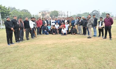 मैत्रीपूर्ण क्रिकेट मैच में एकेटीयू लखनऊ ने भाषा विश्वविद्यालय को 19 रनों से हराया