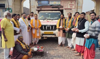 माघ मेले में तीन जनवरी को होगा गोविंद धाम शिविर का  शुभारंभ