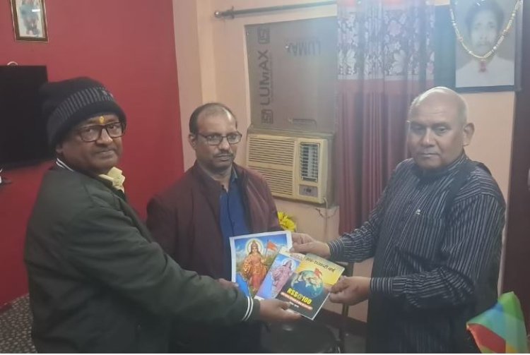 संघ—शताब्दी वर्ष: गृह संपर्क अभियान में जुटे स्वयंसेवक