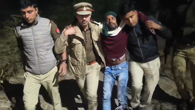 मुठभेड़ में अंतर्जनपदीय चोर गिरफ्तार, गोली लगी