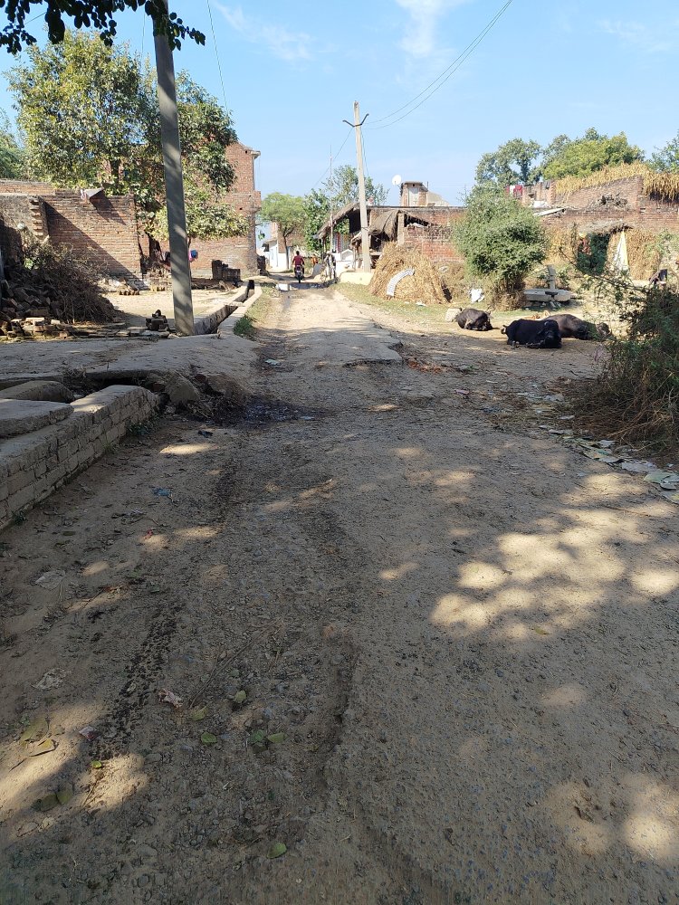 अयाना–रहटोली मार्ग गड्ढों में तब्दील, ग्रामीणों में रोष