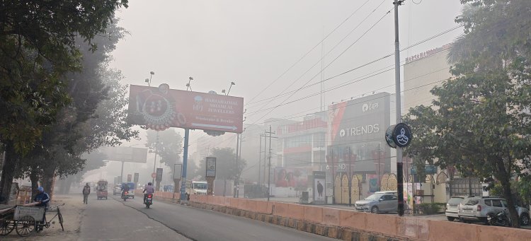मुरादाबाद में दिखा काेहरा, सूर्यदेव के दर्शन से छटा
