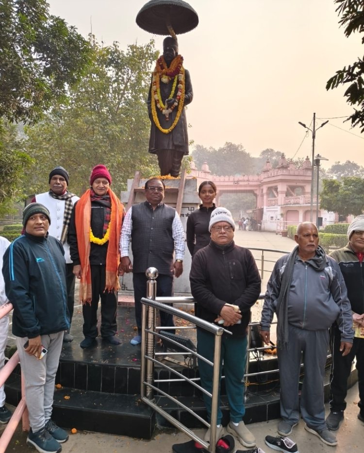 पौष कृष्ण अष्टमी पर मनाया गया पंडित मदन मोहन मालवीय का जन्मदिन