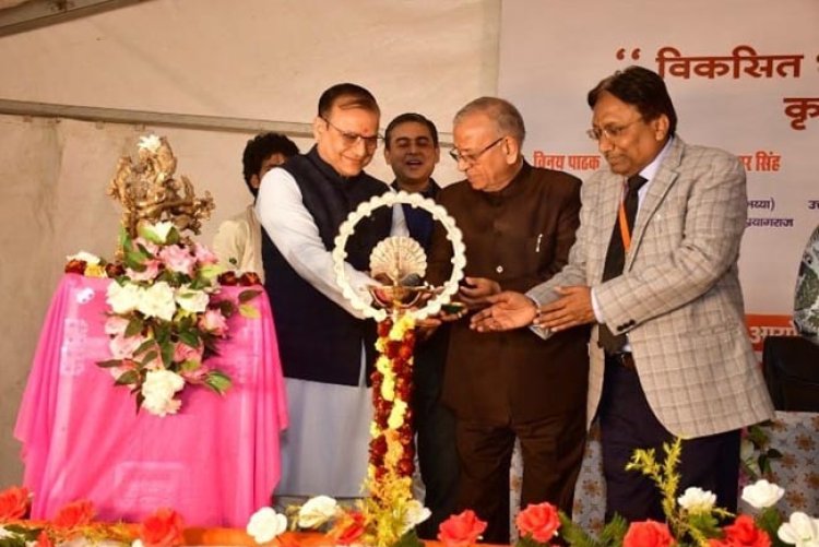 विकसित भारत बनाने के लिए दर्शन, दृष्टि पर केन्द्रित होना होगा : प्रो जीसी त्रिपाठी