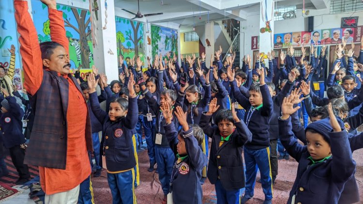 बाल योग संस्कारशाला का शुभारंभ, नन्हे योगियों ने सीखे स्वास्थ्य के सूत्र