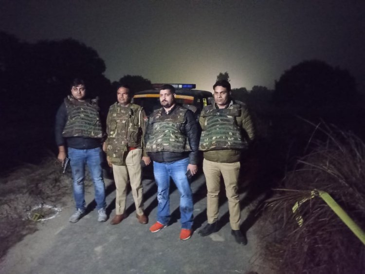 बुलंदशहर: मुठभेड़ में 50 हजार का इनामी ढेर, सिपाही घायल