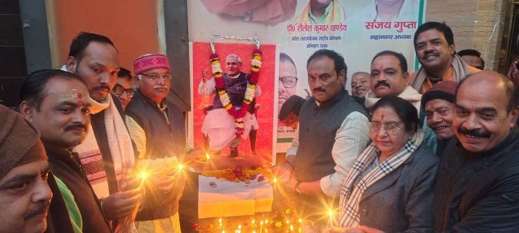 अटल जी विदेशी ताकतों के सामने न झुके, सिद्धांतों से नहीं किया समझौता: संजय गुप्ता