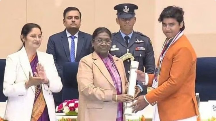 वैभव सूर्यवंशी को मिला प्रधानमंत्री राष्ट्रीय बाल पुरस्कार, राष्ट्रपति ने किया सम्मानित
