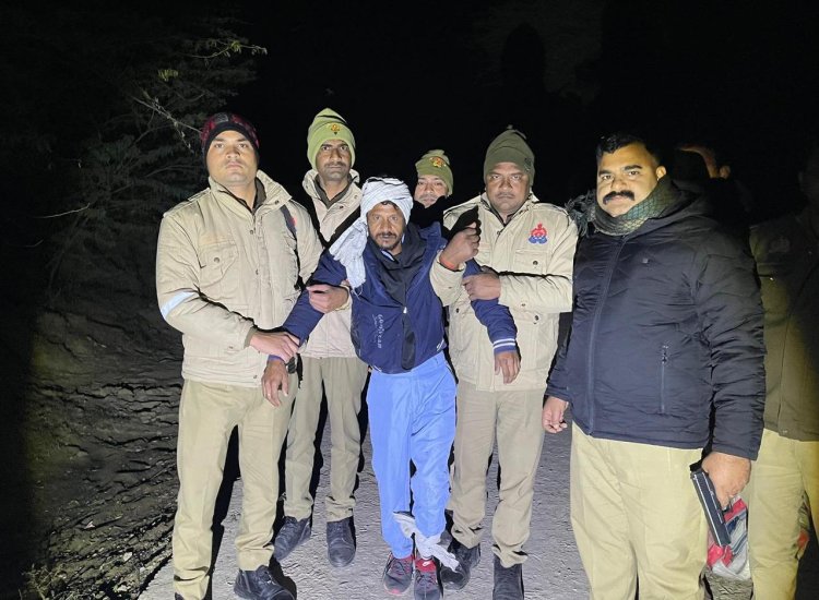 महोबा: मुठभेड़ में 25 हजार का इनामी बदमाश गिरफ्तार