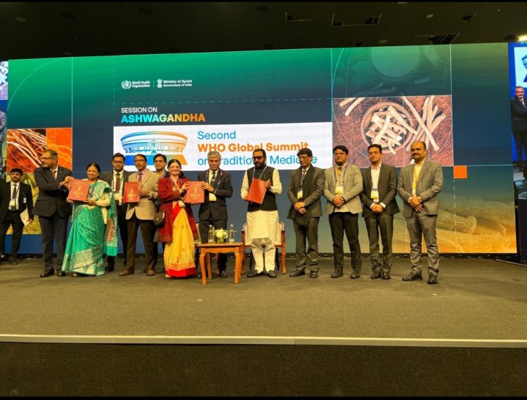 आयुष ने स्वास्थ्य, परंपरा व विज्ञान के ऐतिहासिक संगम के साथ दुनिया में बनाई नई पहचान