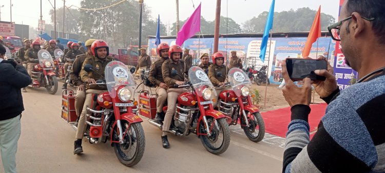 माघ मेले में स्थापित किए गए हैं अग्निशमन के 20 थाना एवं 20 वाच टावर