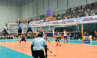 नेशनल वॉलीबॉल चैंपियनशिप के समापन समारोह में शामिल होंगे डिप्टी सीएम मौर्य और पाठक
