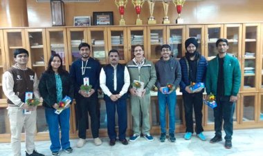 ट्रिपल आईटी को स्मार्ट इंडिया हैकाथॉन 2025 के सॉफ्टवेयर श्रेणी का प्रथम पुरस्कार हासिल