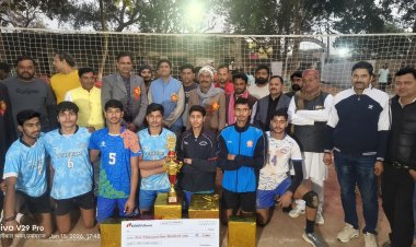 म्योहाल स्पोर्ट्स हॉस्टल ने जीती वॉलीबाल प्रतियोगिता की ट्रॉफी