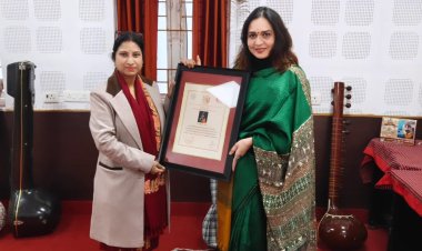 बीएचयू सहायक आचार्य डॉ. सुप्रिया शाह सहजानंद सरस्वती सेवा श्री सम्मान से सम्मानित