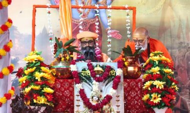 भगवान लीलाओं से रज, अग्नि, जल को करते हैं शुद्ध : स्वामी ब्रह्माश्रम
