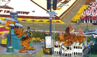 वायु सेना ने कर्तव्य पथ पर 'सिंदूर' फॉर्मेशन में फाइटर जेट उड़ाकर किया फ्लाई पास्ट