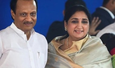 अजित पवार की पत्नी सुनेत्रा पवार, बहन सुप्रिया सुले पुणे रवाना