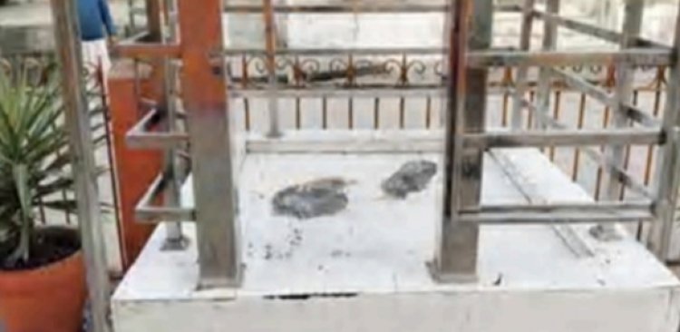 शिवलिंग तोड़कर माहौल बिगड़ाने का प्रयास, पुलिस जांच में जुटी