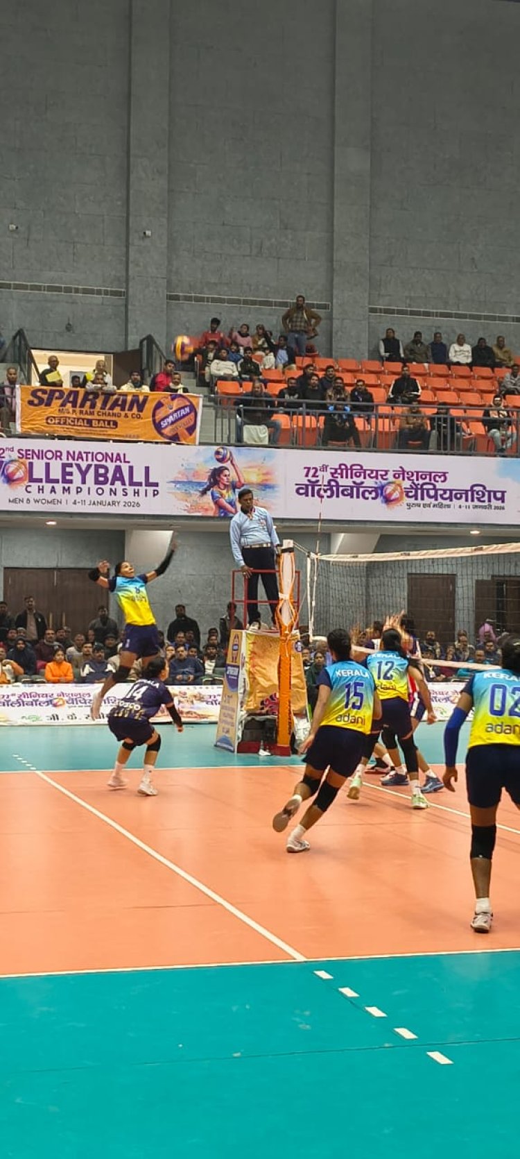 सीनियर नेशनल वॉलीबॉल चैंपियनशिप: महिला वर्ग में केरल की टीम चैंपियन बनी