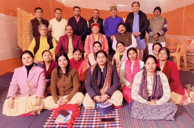 विद्या भारती काशी प्रांत के संगीताचार्यों ने लिया प्रशिक्षण