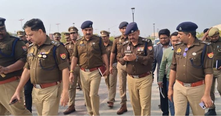 अखिल भारतीय पीठासीन अधिकारियों के सम्मेलन को लेकर लखनऊ में 1683 पुलिसकर्मियों की तैनाती