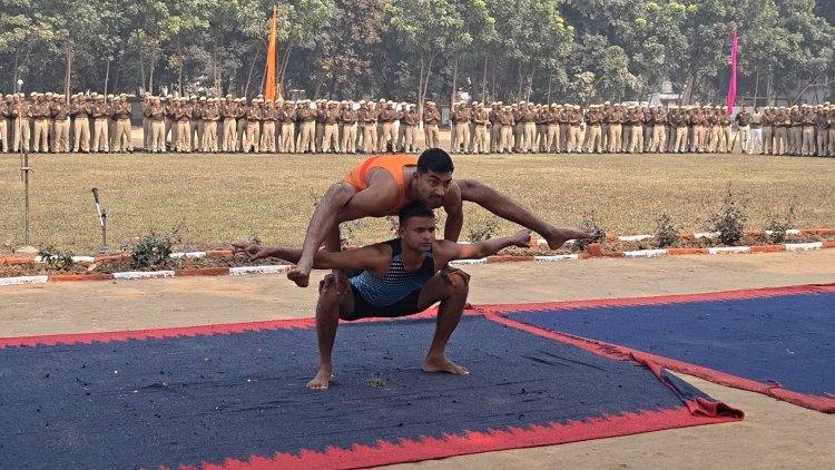 वाराणसी: रामनगर 36वीं वाहिनी पीएसी में मनाया स्थापना दिवस