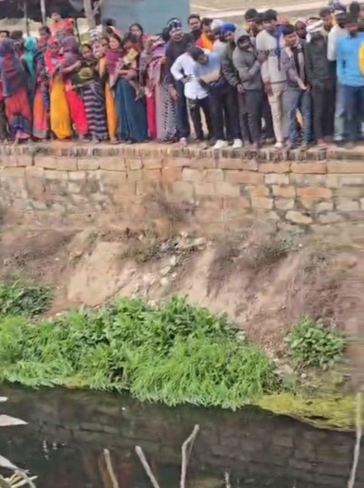 नहर में संदिग्ध हालात में डूबकर युवक की मौत