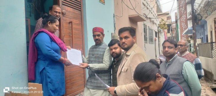 भाजपा के विशेष नव मतदाता अभियान में घर-घर संपर्क, मतदाता सूची का गहन पुनरीक्षण