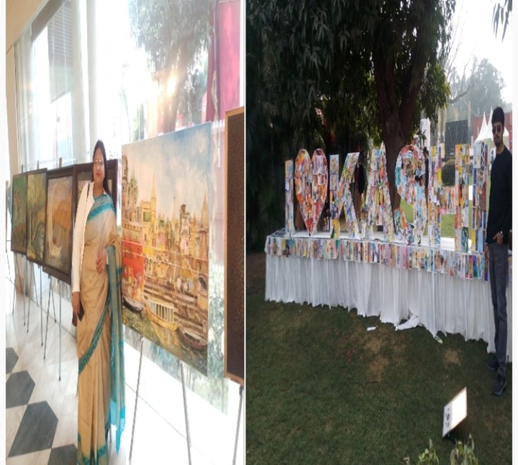 वाराणसी में बनारस लिट फेस्ट की शुरुआत, कलाकारों का सजा मंच