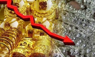 शुरुआती कारोबार में हाजिर सोना 8,610 रुपये तक टूटा, चांदी में 37 हजार की गिरावट