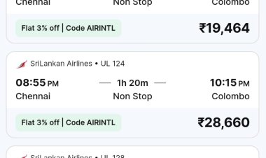 भारत–पाकिस्तान टी-20 मैच का असर, चेन्नई–श्रीलंका उड़ानों के किराए में भारी वृद्धि