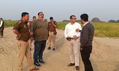 गंगा की तराई में प्रशासनिक ‘सर्जिकल स्ट्राइक’, नाव-ट्रैक्टर छोड़ भागे खनन माफिया